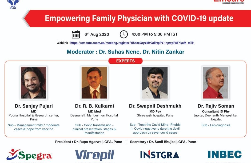 Program COVID MANAGEMENT Emcure