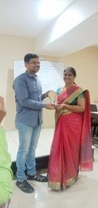 Felicitation of Dr.Gopal Gawade for afternoon CME