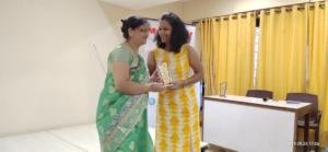 chair-person for afternoonm lecture by Dr.Sanjay Mankar